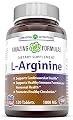 Amazing Nutrition - L-arginine 1000 Mg - 120 Tablets - Supports Circulation and Muscles - Supports Cardiovascular Health