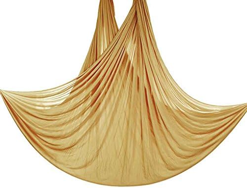 5M Long 2.8M Width Aerial Flying Anti-Gravity Yoga Gym Hammock Pilates Body Building Fitness Swing Belt