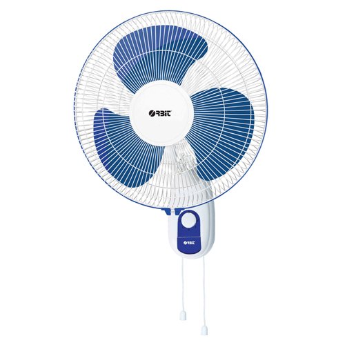 Orbit Wf-1610 Wall Fan (White & Blue)