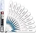 EZARC Reciprocating Saw Blades Set 9 Inch, Bi-Metal with Cobalt Nail Embedded Wood, Pallet Repair, Multi-Purpose Demolition Blades for Reciprocating/Sawzall Saws/Sabre Saws 10/14TPI (10-Pack)