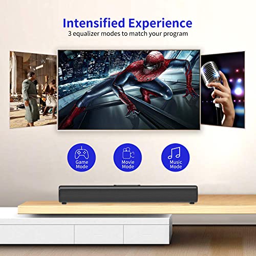 LIPEILA Soundbar for TV with Bluetooth 50W Speakers for TV Home Theater