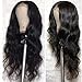 Baluiki 4x4 Lace Closure Wigs HD Transparent Body Wave Lace Front Wigs 9A Human Hair with Baby Hair 180% Density Body Wave Wigs for Black Women Natural Color (26inch. body wave)