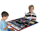 Ginzick Kids Music Play Together Piano Drum Set Playmat