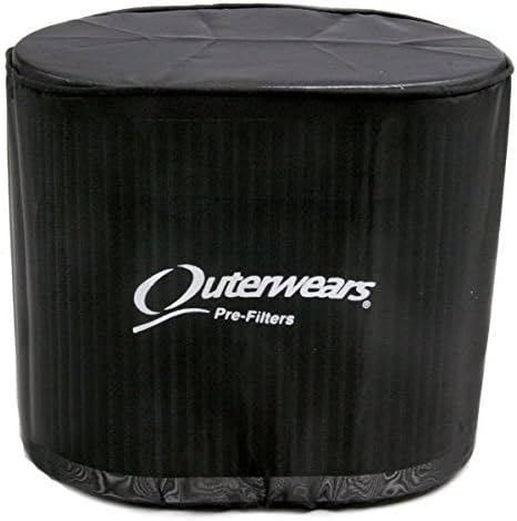 Black Outerwear Prefilter Oval 4.5" X 7" X 6" 10-1041-01
