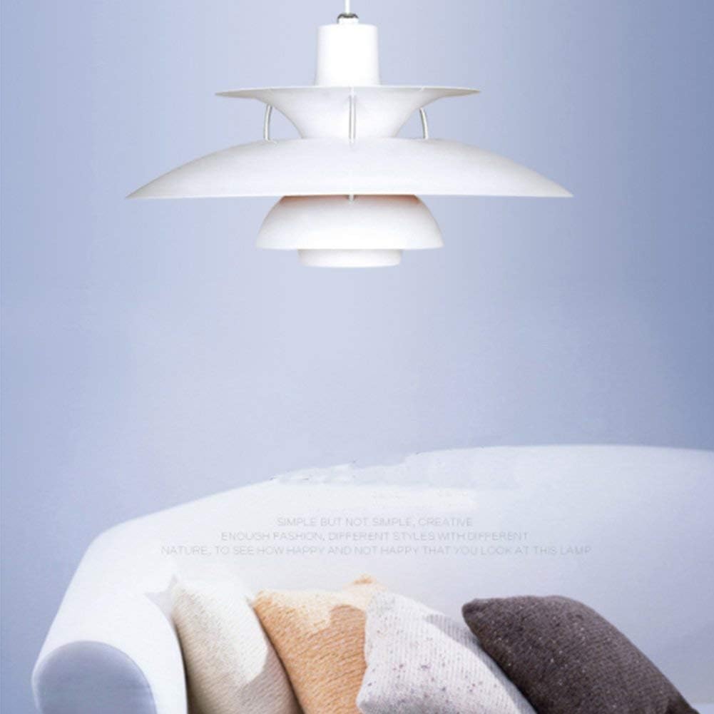 Nordic Modern Ceiling Light White Matt Pendant Chandelier