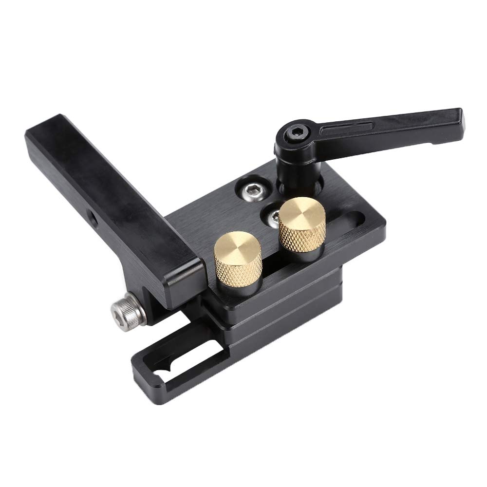 ArtisanShow 45 Type Miter Track Sliding T Slot Limit for 45mm T-Slot T-Tracks Woodworking Saw Table Router Benches Miter Flip Track Stop Locator Sliding Brackets Device Woodworking DIY Tools (Right)