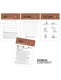 Barbell tarjetas de ejercicio por newme Fitness   contiene 50 ejercicios de pesas   entrenamiento total   perfecto para entrenamientos en casa   tu entrenador personal   grande Durable Impermeable de 3.5"x5" tarjetas