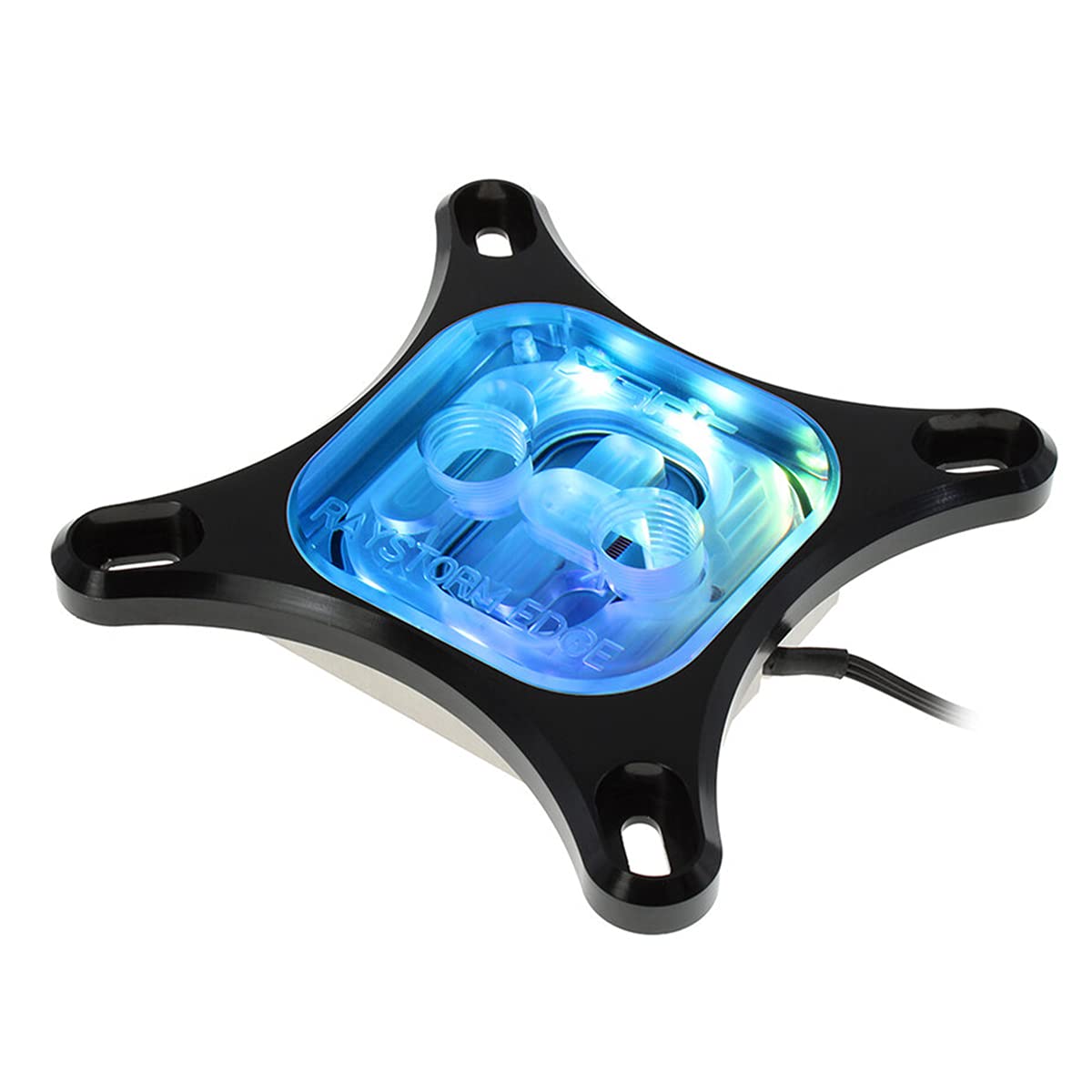 XSPC RayStorm Edge Addressable RGB Intel CPU Water Block - Black