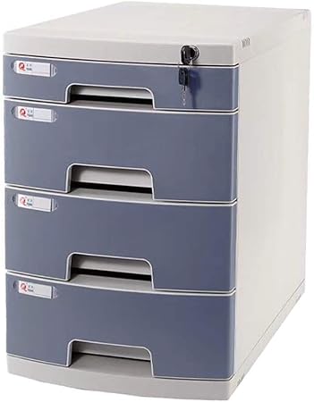 Lw Magazine Rack File Cabinet Flat File Cabinet 4 Layers Drawer Organizer Eco Friendly Dark Gray Plastic Lockable Amazon Co Uk Kitchen Home