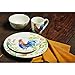 Paula Deen Dinnerware Garden Rooster 16-Piece Stoneware Dinnerware Set, Print -