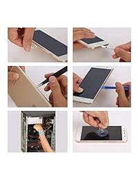 UnaMela   Juego de destornilladores de precisión con kit de destornillador magnético, herramientas de reparación para teléfono, portátil, Xbox, PS4, tabletas, ordenador, gafas, cámara, relojes, juguete