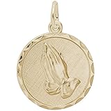 Rembrandt Charms, Serenity Prayer, 22k Yellow Gold