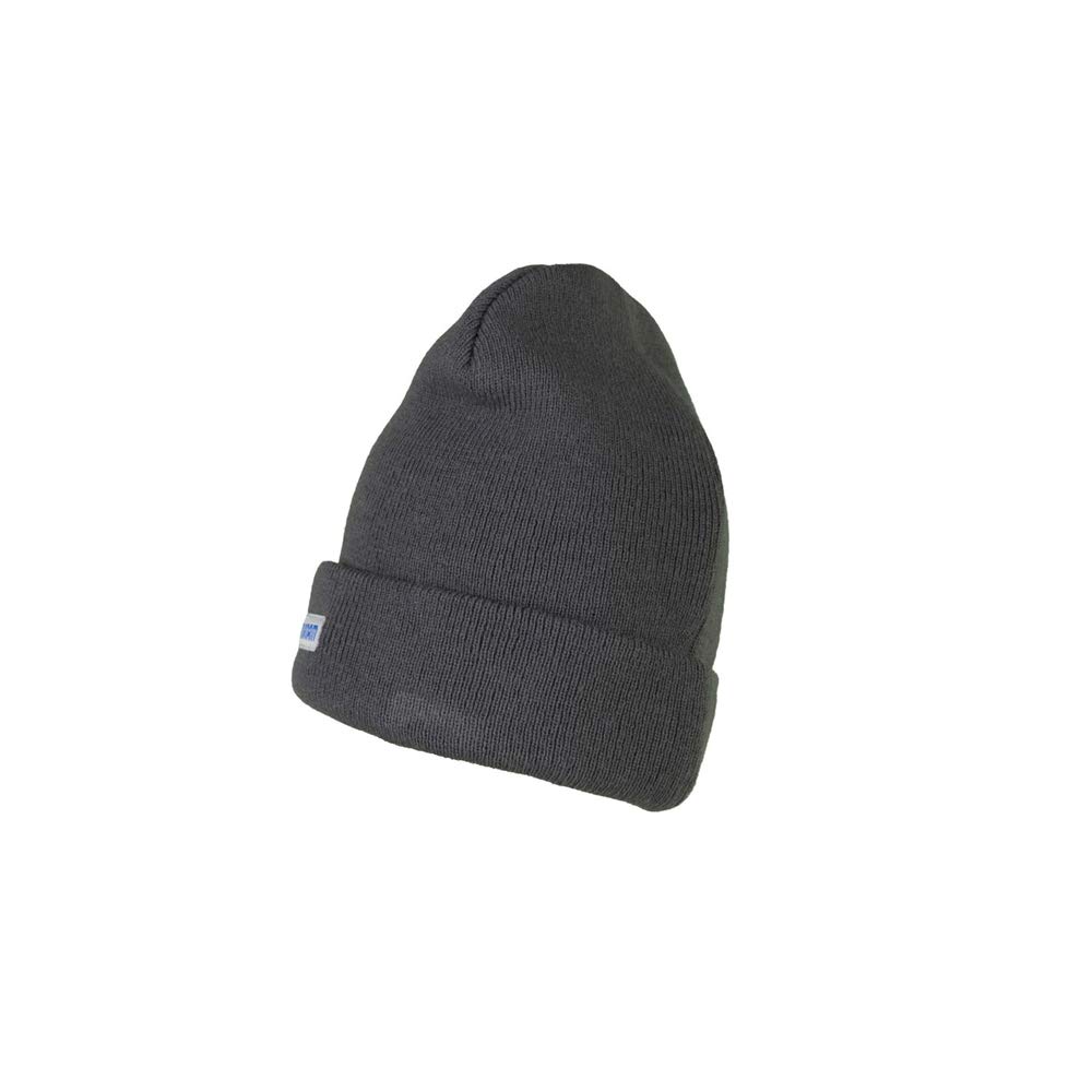 Planam 6032052 Universal Size Knitted Hat with Turn-Up - Slate