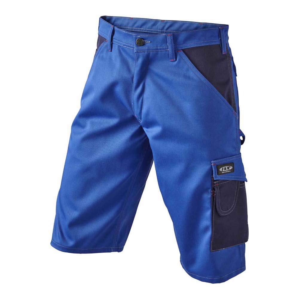J.A.K. 921039120 Series 9210 Men's 65% Polyester/35% Cotton Shorts, Royal Blue/Navy, 66 (47) Size
