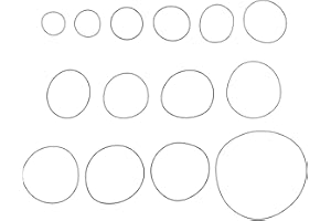 Create idea 56Pcs Cassette Player Belt 1mm Thickness Tape Recorder Belt for Recorder Video CD-ROM Player 4.5-18.5mm