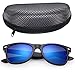 LotFancy Sunglasses for Women Men with Sun Glasses Case,54mm Lens,UV 400 Protection