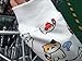 CHAIRAY Cartoon Game Neko Atsume Cute Cat Sweater Cotton Polyester Unisex Sweatshirt XL White