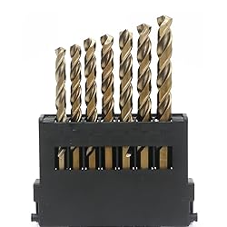 Metric Cobalt Drill Bits Set 1-13mm 25PCS, M35 high