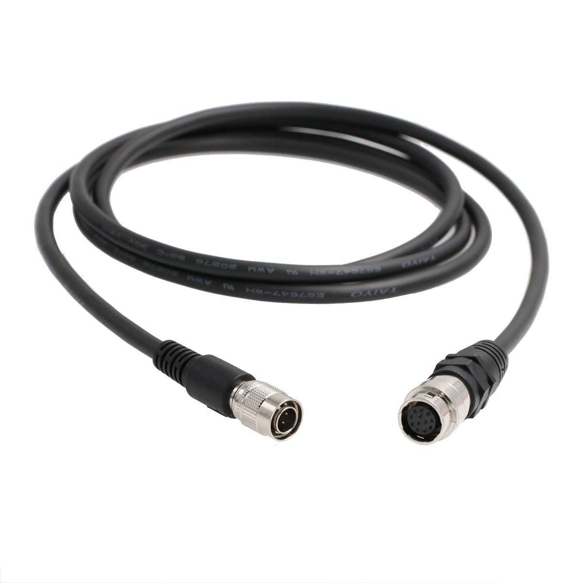 B4 ENG Lens Servo Start Stop Trigger Power Cable Hirose 12 Pin to Hirose 4 Pin for SONY F55 F5 Camera to Fujinon Nikon ENG and Cine Servo Lenses(18inch/45cm)