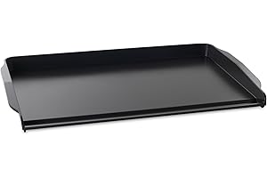 Nordicware 41475 Double Backsplash Griddle, Black