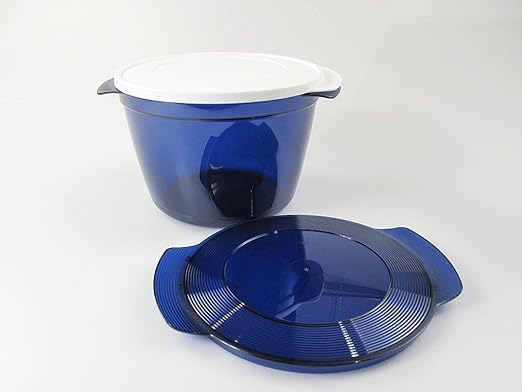 TUPPERWARE Microcook de 2,25 l azul 8670: Amazon.es: Hogar