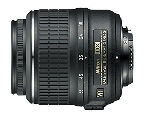 Nikon 18-55mm F/3.5-5.6G AF-S DX VR Nikkor Zoom Lens By Nikon - International Version (No Warranty) Bulk Packaging Lens