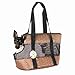 Angel Doggy Travel Pet Carrier Purse Small Dog & Cat Polyester Travel Tote- Comfortable, Soft Sided, Airline Approved Shoulder Handbag for Puppy & Kitten- Go Shopping, Hiking, Walking, with Doggy