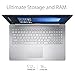 ASUS ZenBook Pro UX501VW-US71 15.6-Inch 4K Touchscreen Laptop (Core i7-6700HQ CPU, 16 GB DDR4, 512 GB NVMe SSD, GTX960M GPU, Thunderbolt III, Windows 10 MS Signature Image)