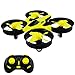 Mini Drone Headless RC Quadcopter 2.4GHz 4CH 6 Axis Remote Control Helicopter Indoor/Outdoor Flying Small Airplane with One Key Return for Beginner (Yellow)