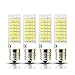 Bonlux Dimmable Intermediate Base E17 LED Microwave Oven Appliance Light Bulb 7W (60W Halogen Bulb Equivalent) 120V Daylight 6000K (Pack of 4)