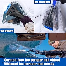 34" Extendable Ice Scrapers for Car Windshield ,Ice