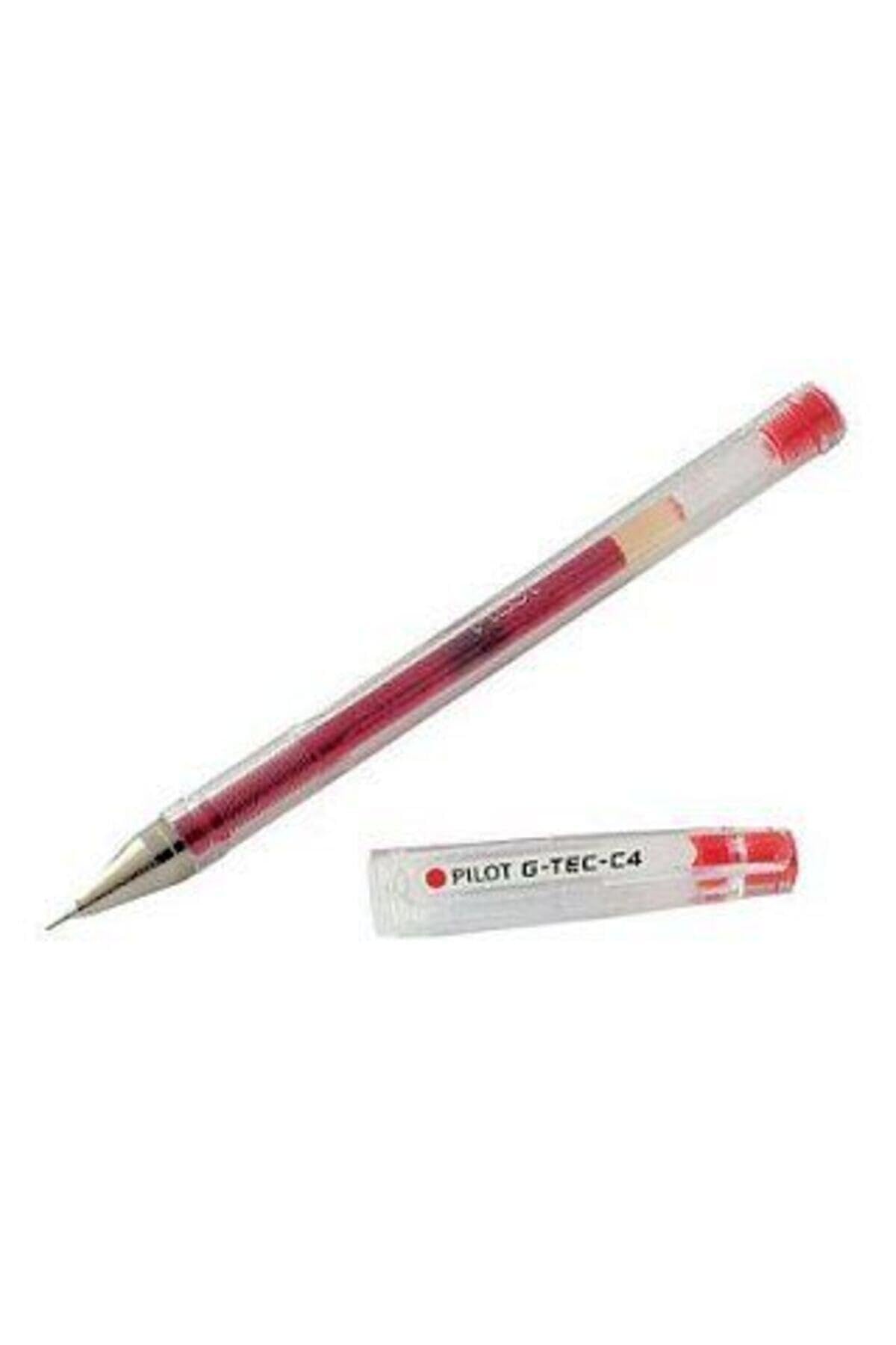 Pilot Pen G - Tec C4 0.4 mm Microtip Rollerball Pen - Red