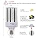 80W LED Corn Light Bulb Large Mogul Base E39 LED Bulbs AC100-277V 5000K LED Replacement 250w-400w Metal Halide HPS CFL HID lamp for Street Area Light Industrial Warehouse High Bay Garage Workshop Gym