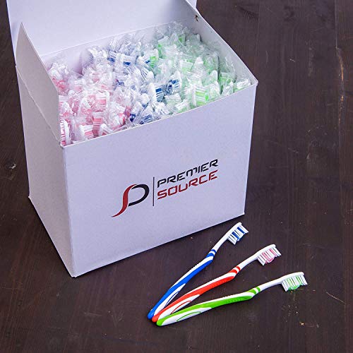 100 Bulk Toothbrushes Individually WrappedManual Disposable Travel