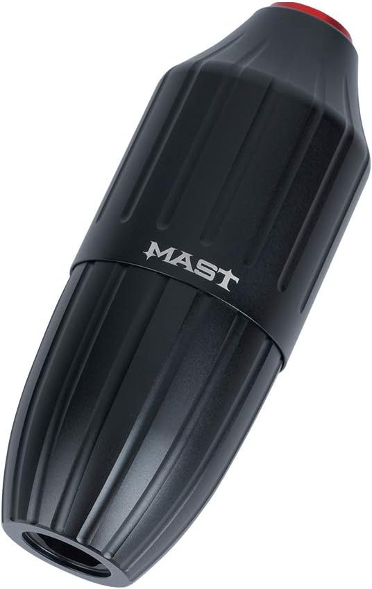 Mast Shuttle Rotary Short Tattoo Pen RCA Cord Aircraft Aluminum with 4mm Stroke Q349
