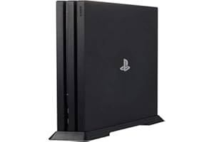 Vertical Stand for PS 4 Pro with Built-in Cooling Vents and Non-Slip Feet