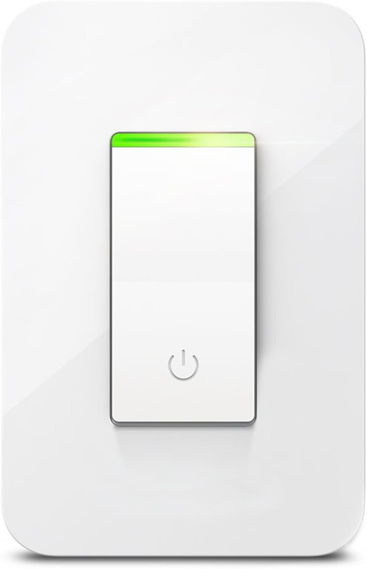 Smart Light Switch, Aicliv WiFi Smart Switch Compatible with Alexa Echo & Google Home IFTTT, Control Lighting from Anywhere, No Hub Required, 15A, FCC and ETL Listed (Neutral Wire Required)