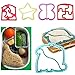 Vivian Kids Sandwich Cutter Maker Cake Toast Bread Cutter Mold (Dinosaur)