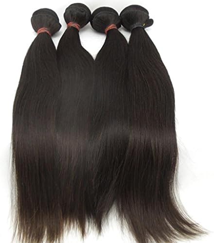 Vedar Beauty Women's 4Pcs/Lot Virgin Remy Hair Cambodian Hair Extensions Straight Weft Size;12inch 14inch 16inch 18inch
