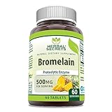 Herbal Secrets Bromelain Supplement 500 Mg Tablets
