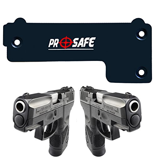 Gun Magnet Mount & Car Holster - Designed For Better Grip - Extra Soft Coating 35.8 Lb Use In Home, Office, Car, Truck, bed-side, Wall - Concealed Magnetic Holder For Handgun, Rifle, Shotgun, Revolver