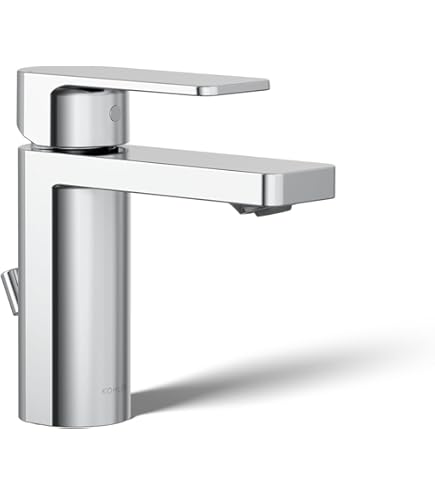Kohler 23472-4-CP Parallel® Single-Handle Bathroom Sink Faucet