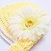 UOMNY Baby Newborn Photography Props Sunny Flower Handmade Crochet Knitted Unisex Baby Cap Outfit Photo Props