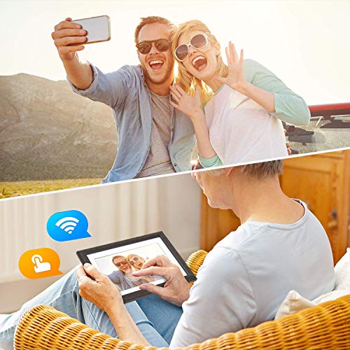 WiFi Digital Picture Frame 10inch Electric Photo Frame Share Photos