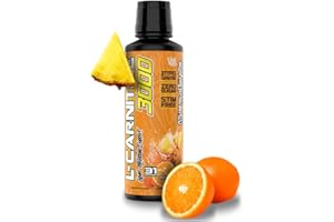 VMI SPORTS L-Carnitine 3000 Liquid | 3000 mg Carnitine Supplement | Zero Calorie Zero Sugar Keto Friendly for Men and Women – Great Tasting| 31 Servings (Orange Pineapple, 16 fl. oz.)