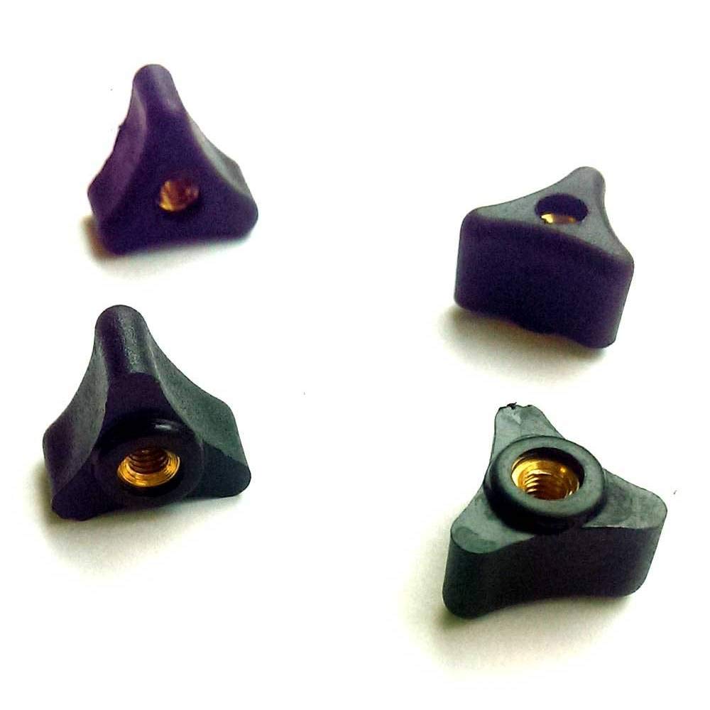 GM | Cricket | Helmet Nuts | Spares | Set of Four | Suitable for GM Purist Geo Helmets | Gunn & Moore