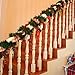 Christmas Green Artificial Wired Pine Garland Green 15 Ft in length