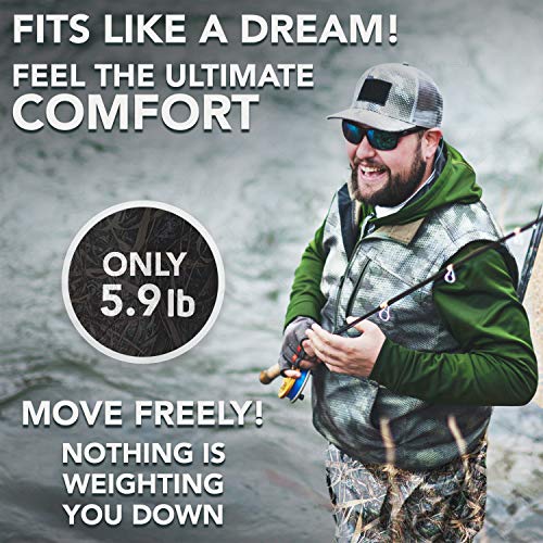 foxelli nylon chest waders