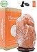 Hazantree Jhelum Coral Pink Himalayan Salt Lamp (5-8 lbs)- Pink Salt Rock Lamps Made in Pakistan, hymalain salt lamps, himilian salt lamp,Himilian Sea Salt Crystal Light with Dimmer Switch