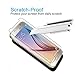 Galaxy S6 Screen Protector - (2-Pack) HPTech Tempered Glass for Samsung Galaxy S6 9H Hardness, Bubble Free, Screen Will Not Fit Edge to Edge